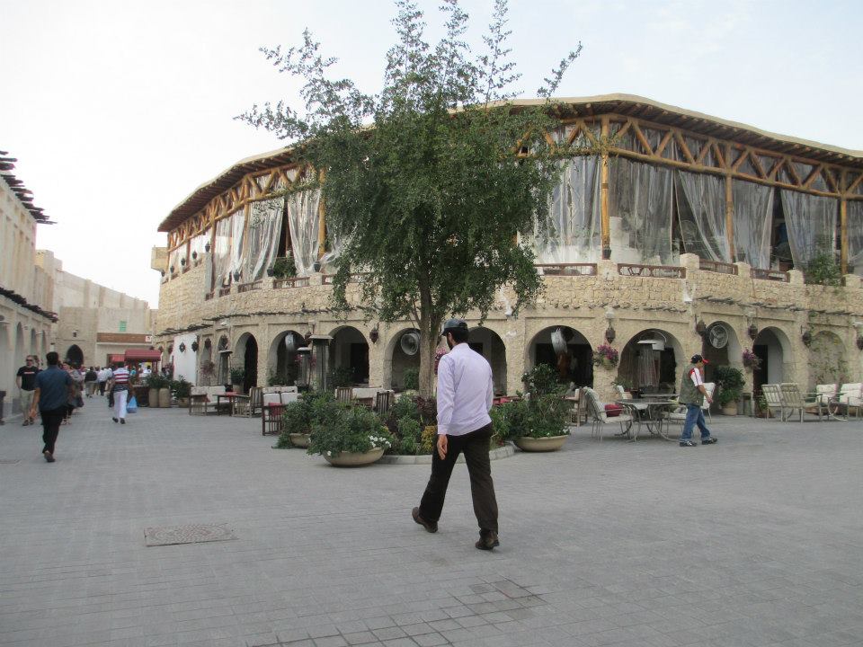 Souq Waqif open air market in Doha Qatar